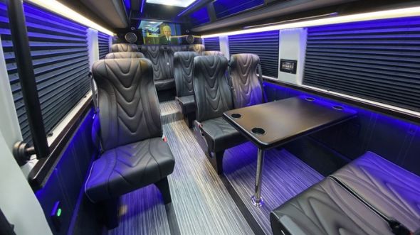 18 passenger sprinter van interior clearwater