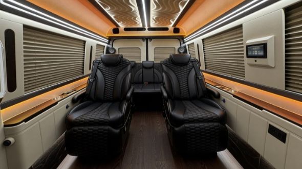8 passenger sprinter van inside clearwater