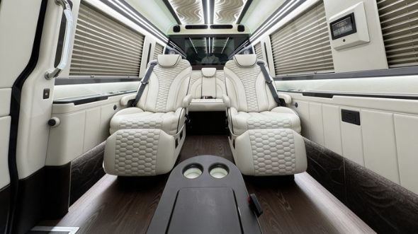 8 passenger sprinter van interior clearwater