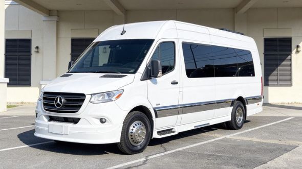 clearwater wedding sprinter van rental