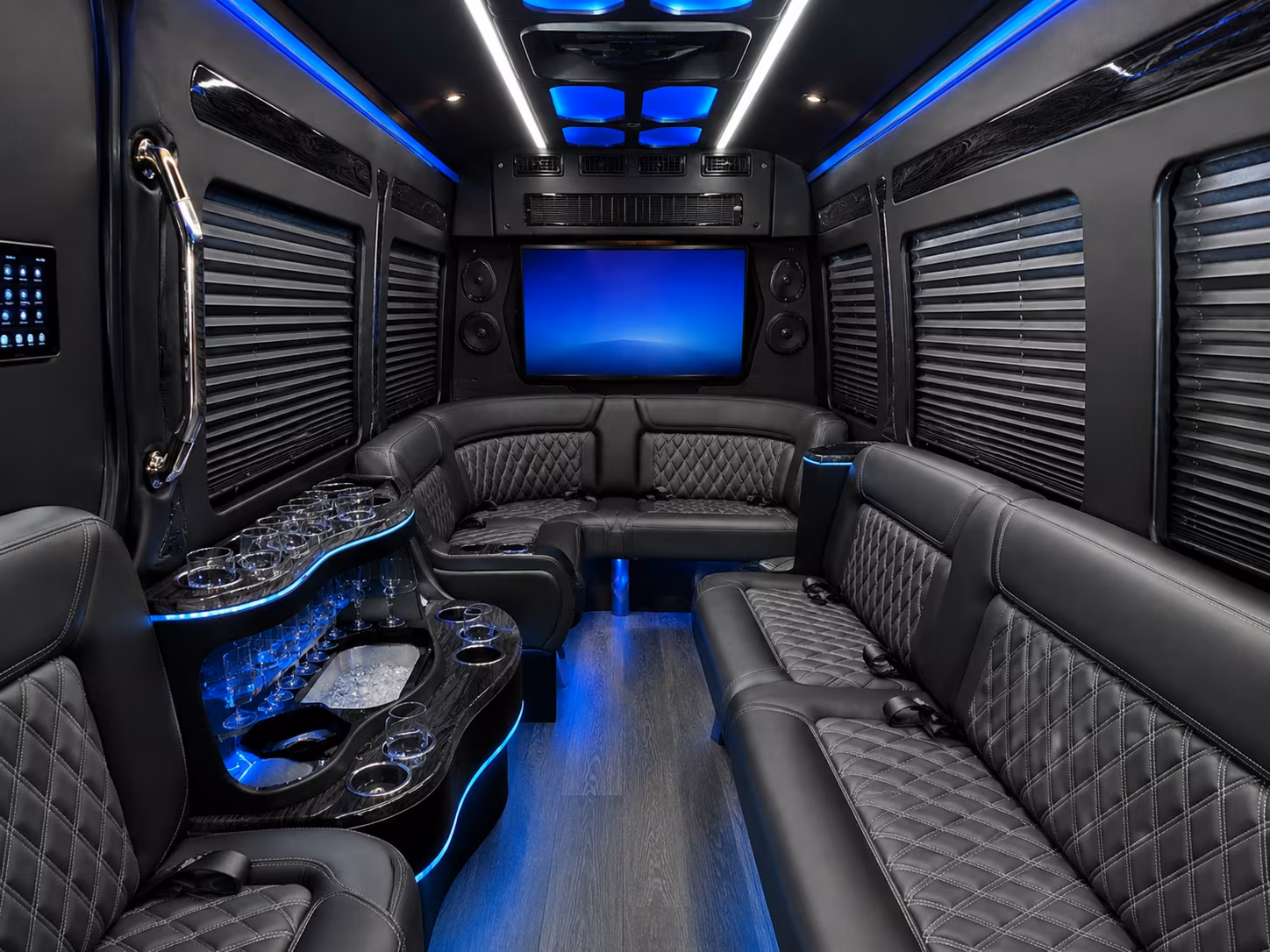 clearwater sprinter limousine inside