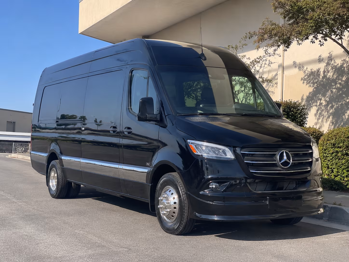 clearwater wedding sprinter van rental